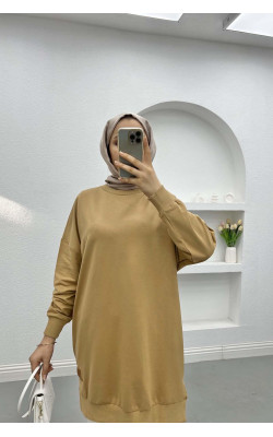 Armalı Sweatshirt LATTE