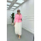 Sare Fashion Tie Detail Shirt Pink