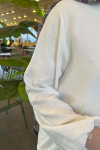 Sare Fashion Tied Blouse White
