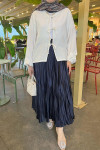 Sare Fashion Tied Blouse White