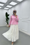 Sare Fashion Tied Blouse Pink