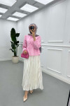 Sare Fashion Tied Blouse Pink