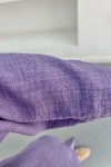 Tied Linen Suit Lilac
