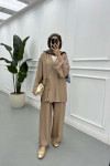 Sare Fashion Tied Kimono Strawberry Set Mink