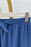 Sare Fashion Tie-Up Trousers Indigo