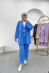 Tied Suit Blue