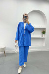 Tied Suit Blue