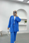 Tied Suit Blue