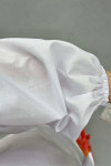 Sare Fashion Balloon Sleeve Shirt White