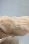 Sare Fashion Balloon Sleeve Belted Dress Mink