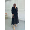 Sare Fashion Baby Collar Front Tie Muslin Set Black