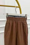 Sare Fashion Waist Detailed Trousers Brown