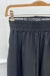 Sare Fashion Waist Detailed Trousers Black