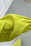 Sare Fashion Waisted Parachute Dress Oil Green