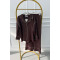 Piping Trouser Suit Brown