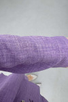 Beaded Three Piece Suit Lilac