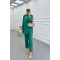 Sare Fashion Brooch Shiny Two Piece Set Green