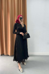 Gathered Detailed Blouse Black