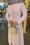 Sare Fashion Pleated Skirt Set Pink
