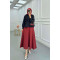 Sare Fashion Gathered Shirt Black