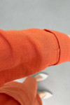 Linen Suit with Jacket Orange