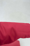 Sare Fashion Single Button Skirt Suit with Jacket Burgundy