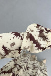 Sare Fashion Floral Patterned Tie Dress Brown