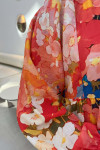 Sare Fashion Mango Floral Print Dress Orange Sare Fashion Mango Floral Print Dress Orange