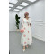 Sare Fashion Flower Embroidered Dress Dusty Rose