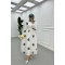 Sare Fashion Floral Embroidered Dress Black