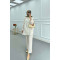 Sare Fashion Flower Embroidered Muslin Set Stone