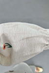 Sare Fashion Flower Embroidered Muslin Set Stone