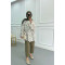 Floral Tie Kimono Green