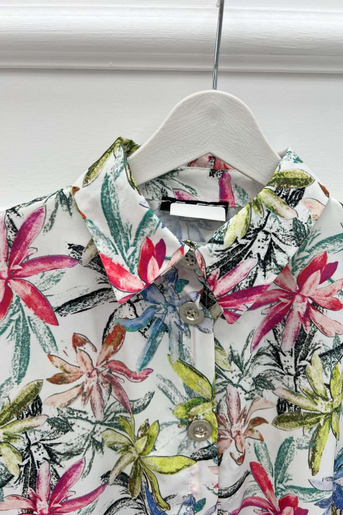 Floral Shirt Pink