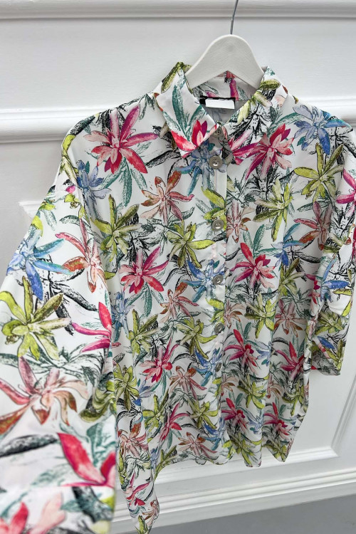 Floral Shirt Pink