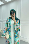 Floral Kimono Set Orange