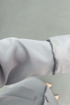 Sare Fashion Double Buttoned Lined Jacket Gray
