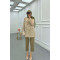 Sare Fashion Double Button Unlined Jacket Beige