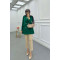 Sare Fashion Double Button Unlined Jacket Benetton Green