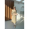 Sare Fashion Double Buttoned Trench Coat Mink