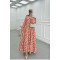 Sare Fashion Strawberry Pattern Mango Dress Red