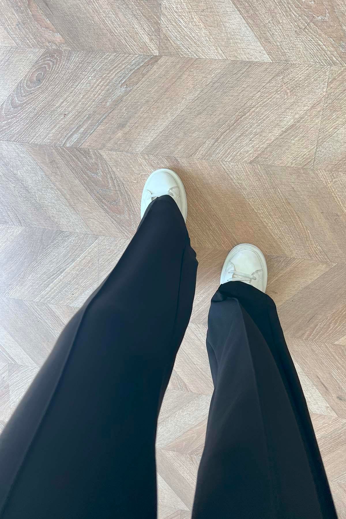 Sare Fashion Oysh Striped Trousers Black