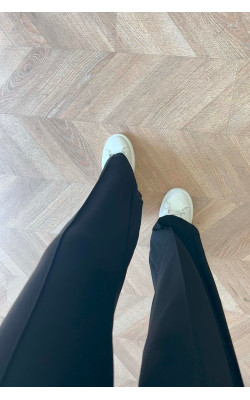 Sare Fashion Oysh Striped Trousers Black