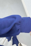 Oysh Suit Navy Blue with Snap Jacket