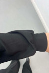 Oysh Suit with Snap Jacket Black