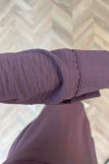Sare Fashion Snap Skirt Set Purple