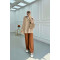 Sare Fashion Striped Shirt Mink