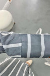 Striped Suit Gray