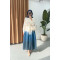 Sare Fashion Gradient Patterned Tie Dress Blue SF