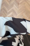 Sare Fashion Patterned Jacket Black